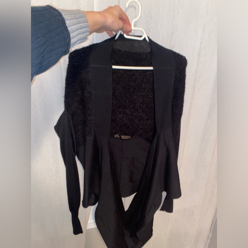 Nicholas K Black Open-Front Shrug